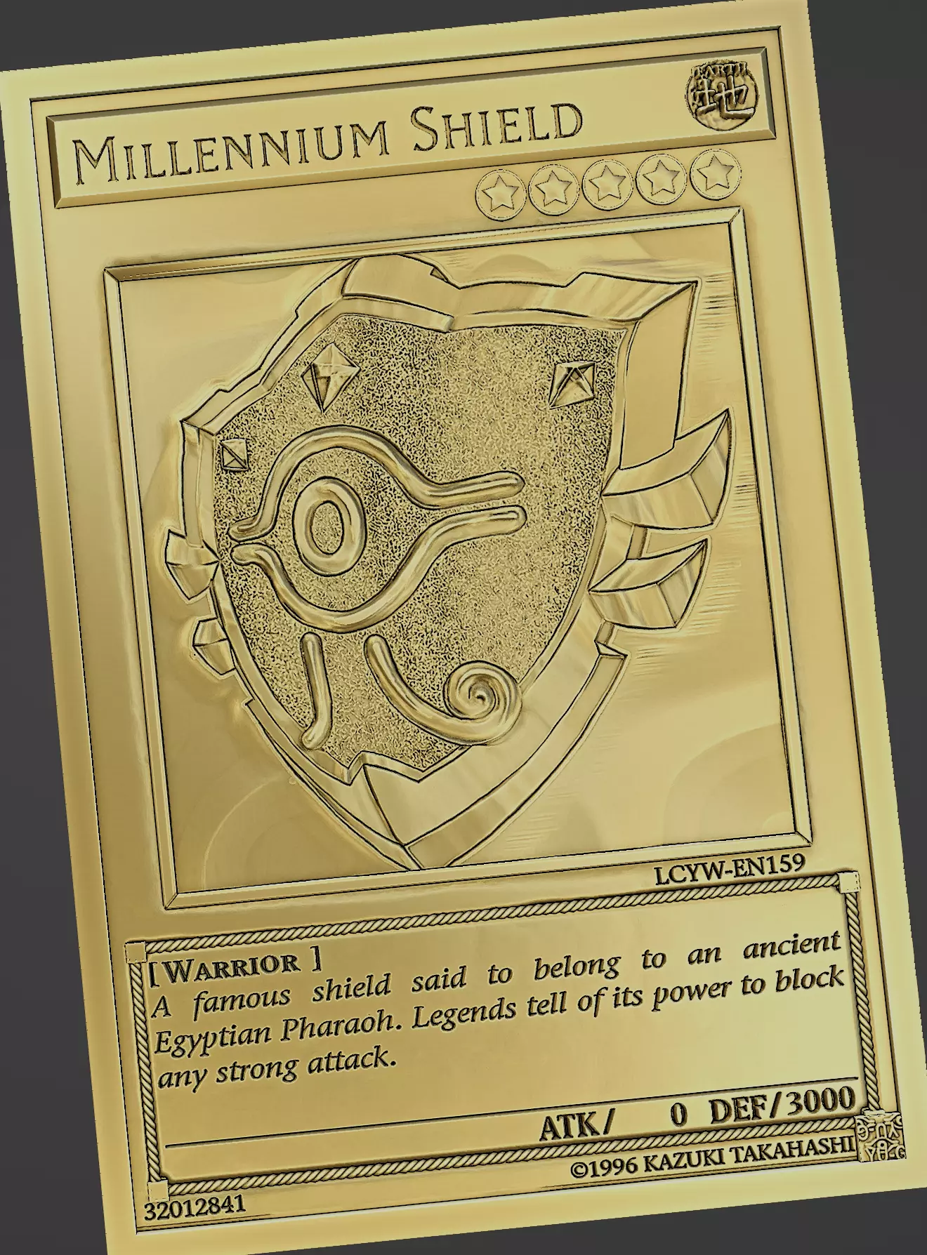 Millennium Shield - yu-gi-oh Free 3D print model