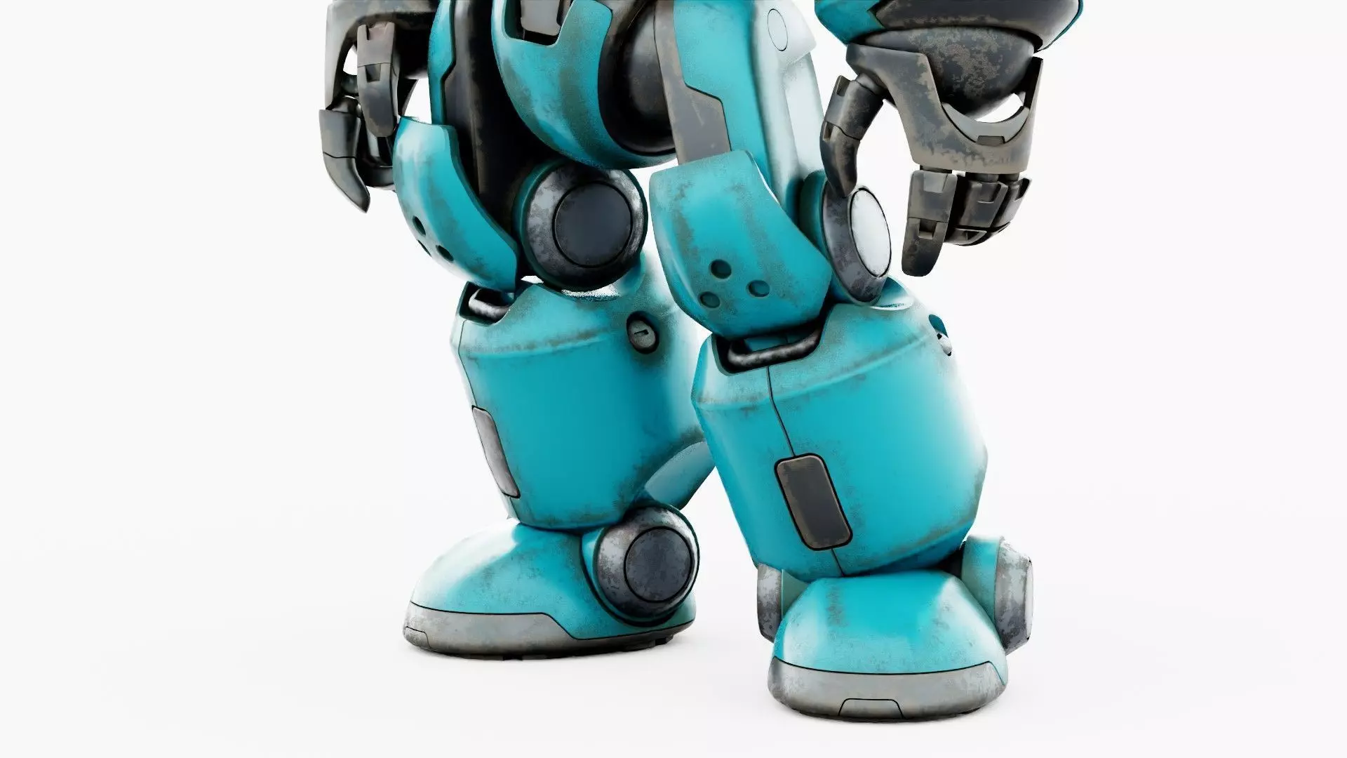 ROBO ZERO-M  Rigged for Unreal Engine - Unity - MIXAMO 3D model_27