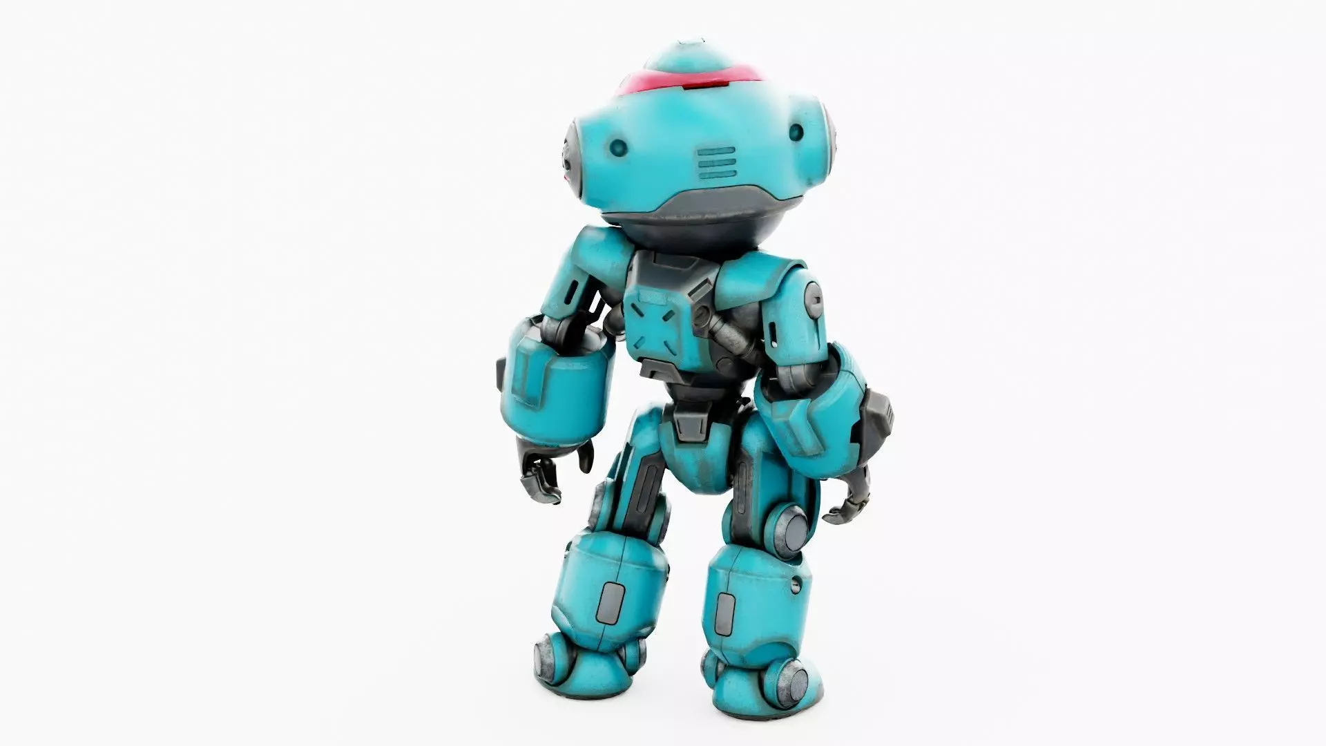 ROBO ZERO-M  Rigged for Unreal Engine - Unity - MIXAMO 3D model_13