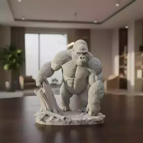 Gorilla - 3D Print Model