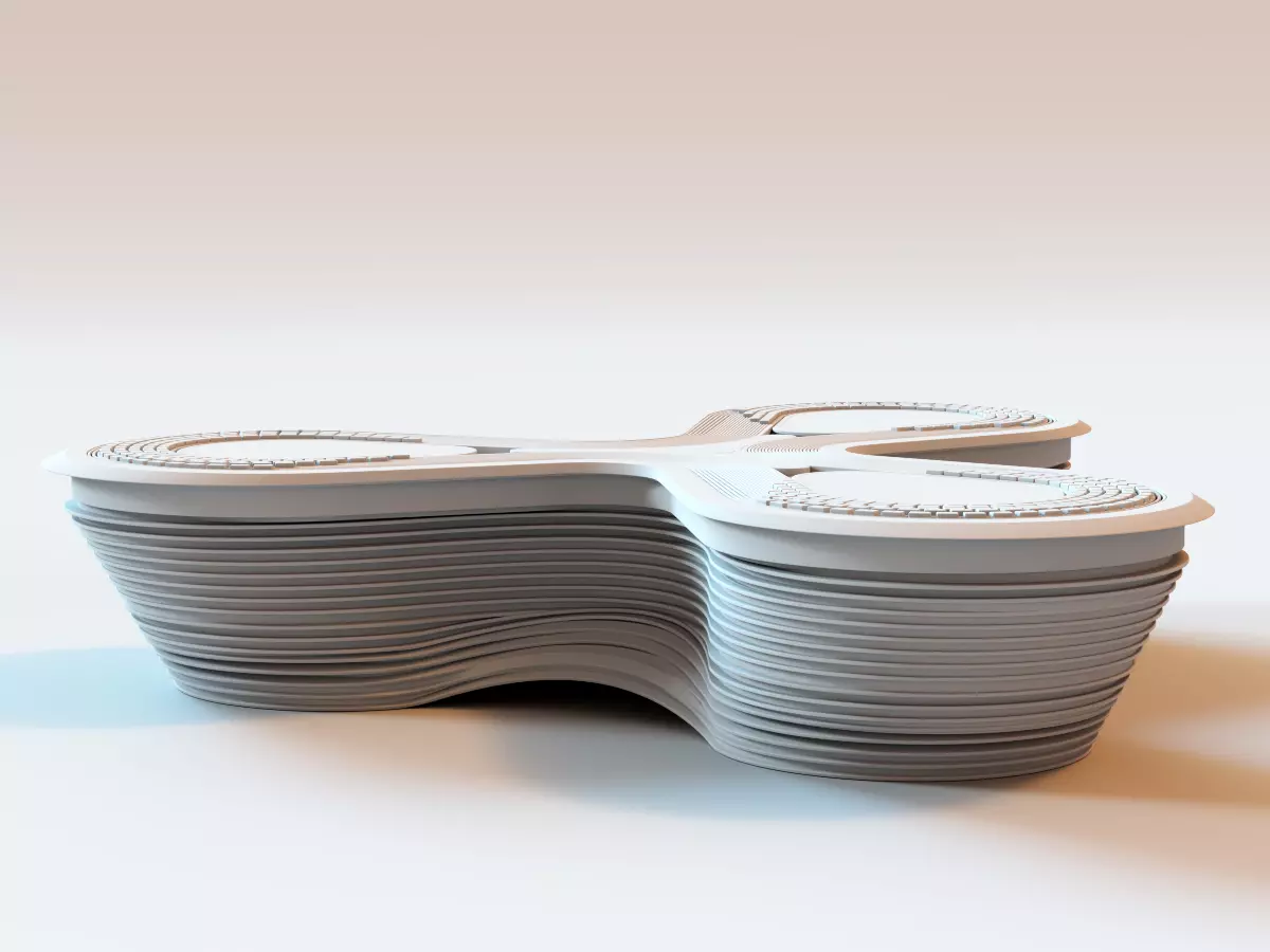 Alif - The Mobility Pavilion building Dubai Expo 2020 3D print model_1