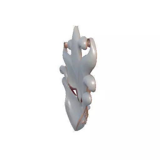 2463Venetian Carnival Mask Color 3D Model magic 3D print model_17