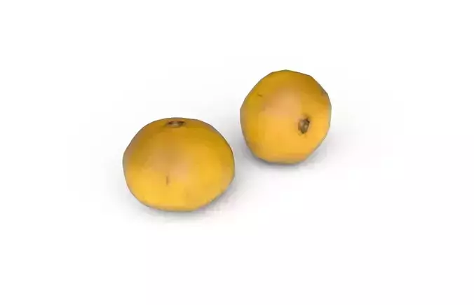 Tangerine M10 Low-poly 3D model
