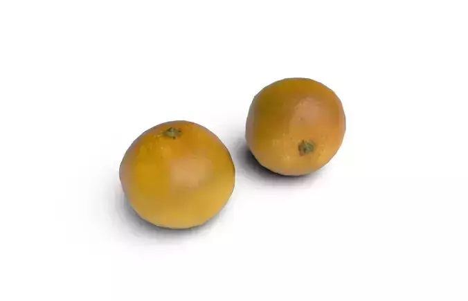 Tangerine M11 Low-poly 3D model