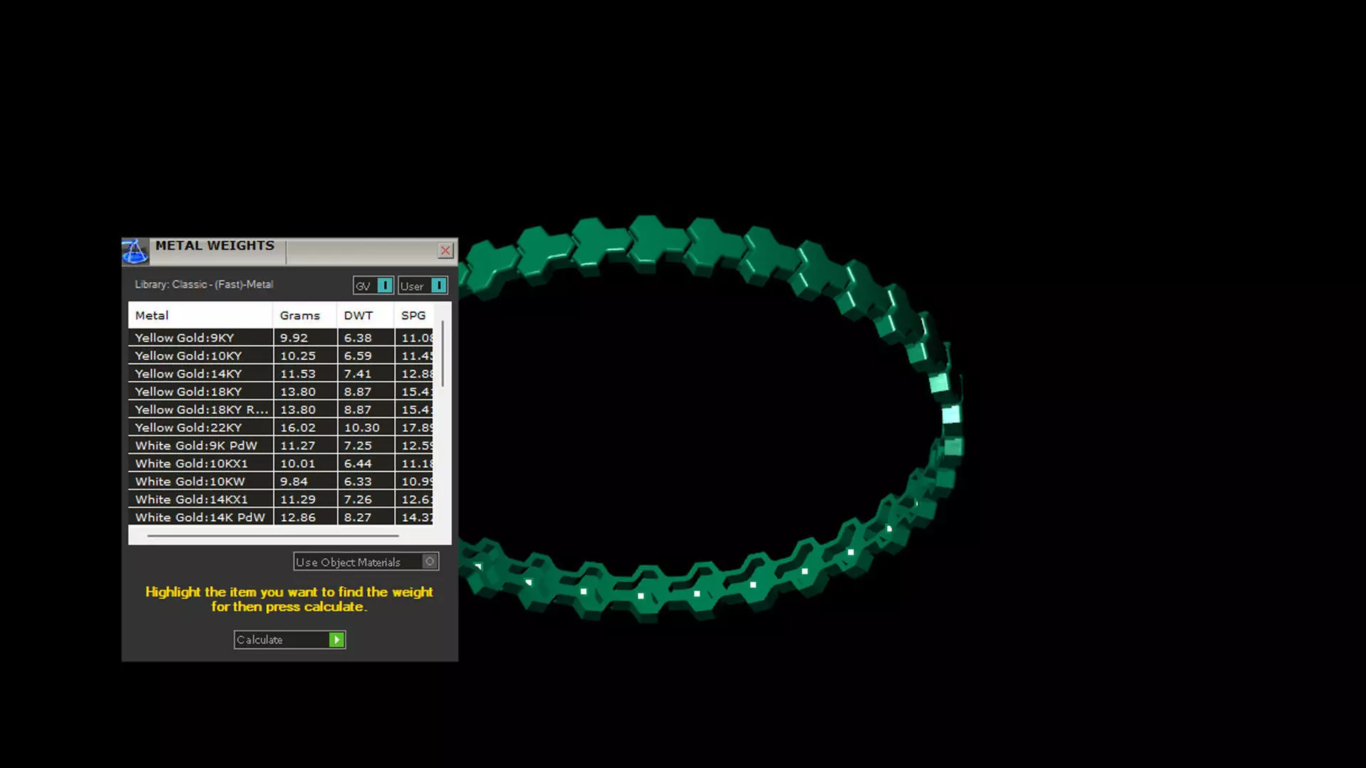 2nd size Armor Spiral Bangle ready to print 3D print model_1