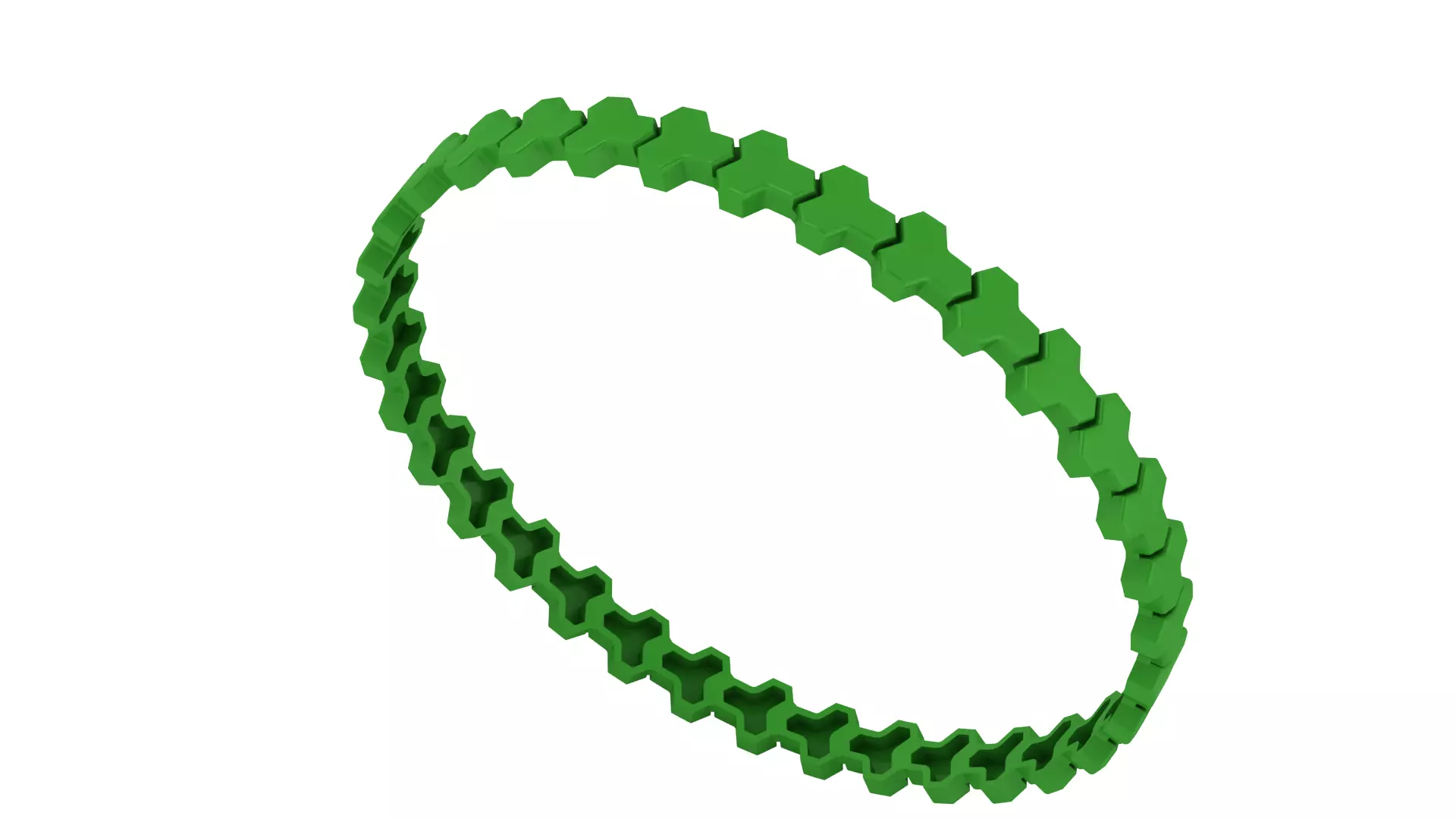 2nd size Armor Spiral Bangle ready to print 3D print model_4