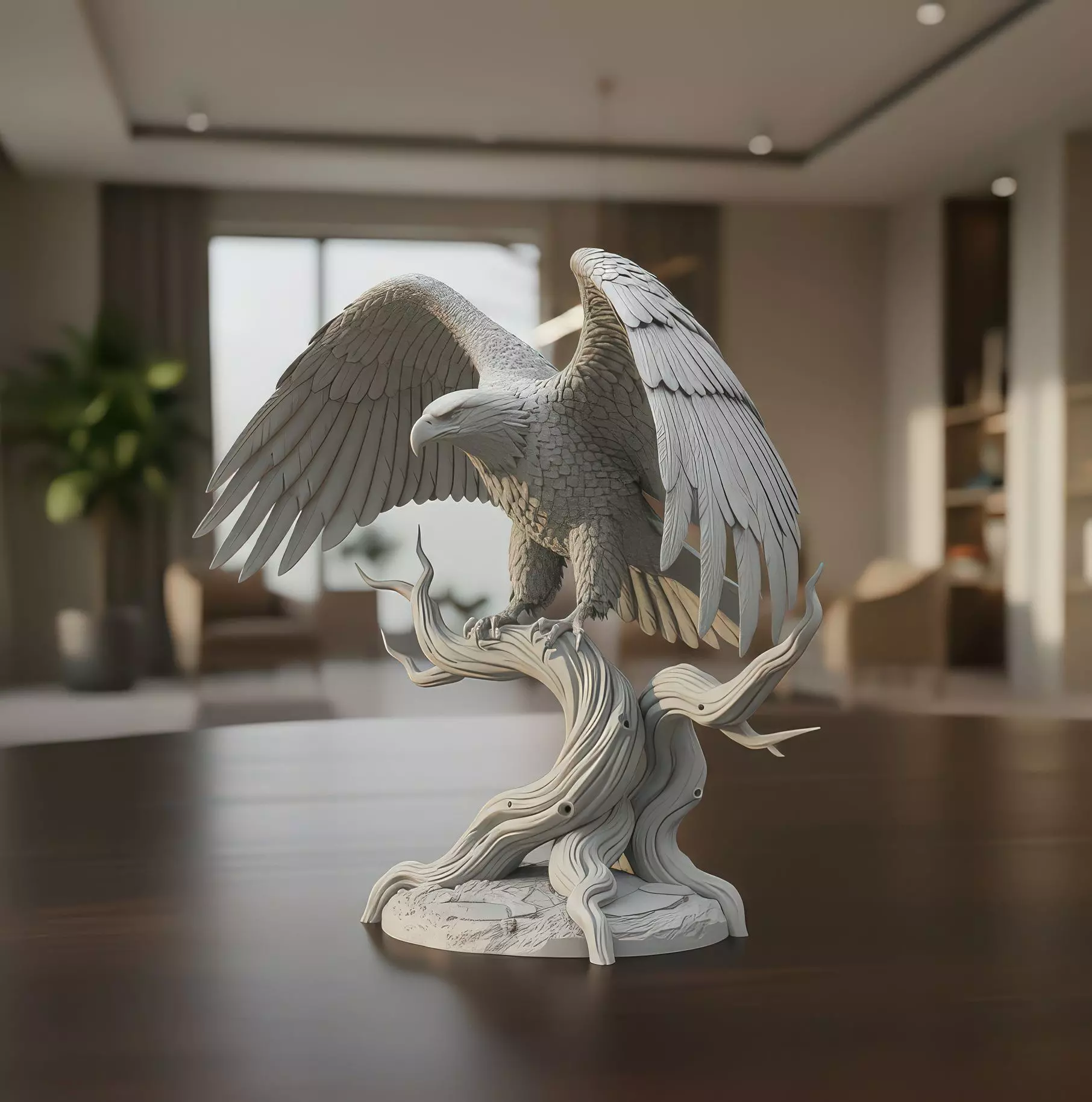Majestic Eagle - 3D Print Model 3D print model_0