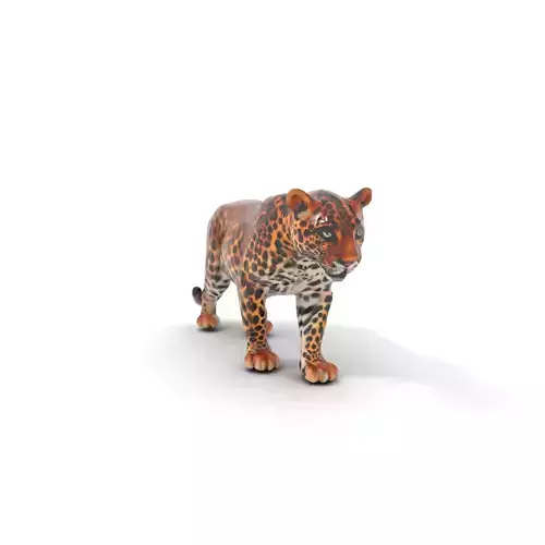 Majestic Leopard model pack Low-poly 3D model