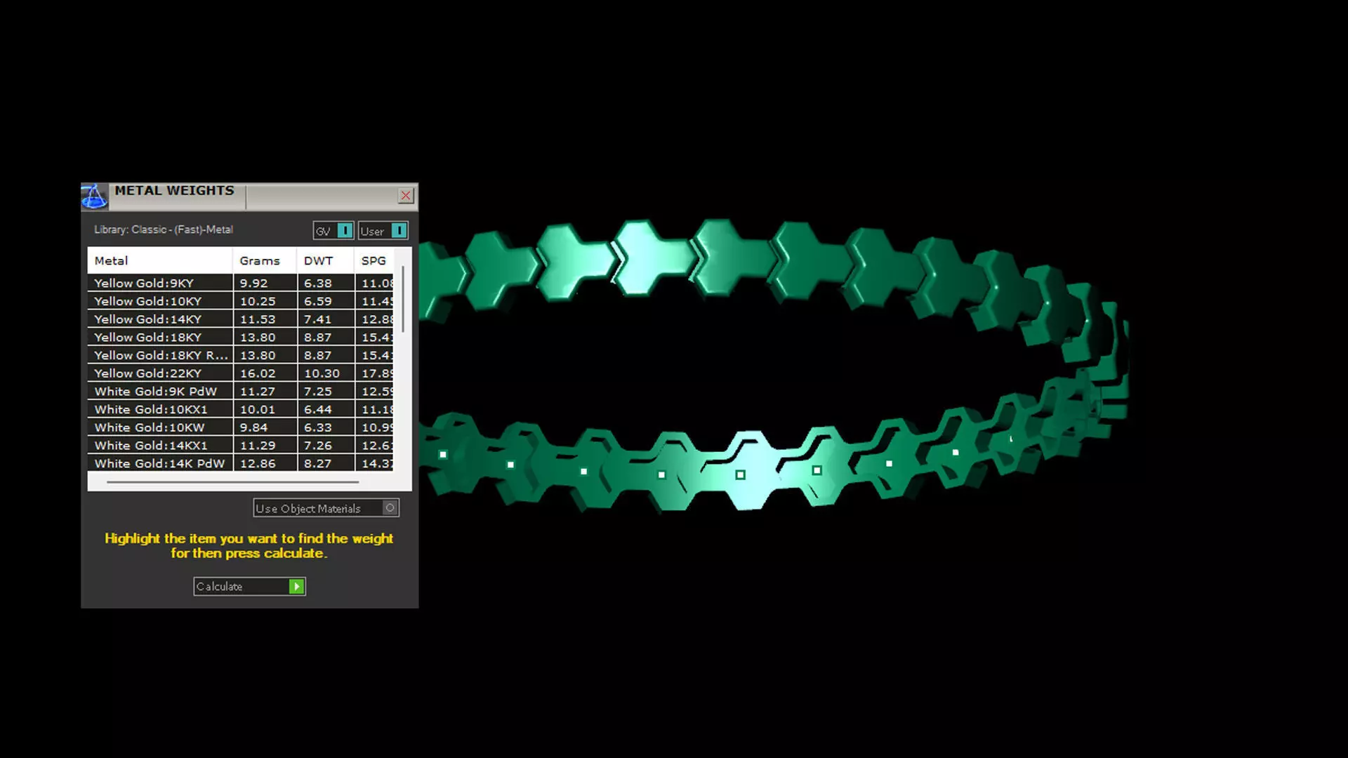 5 size Armor Spiral Bangle ready to print 3D Model Collection_4