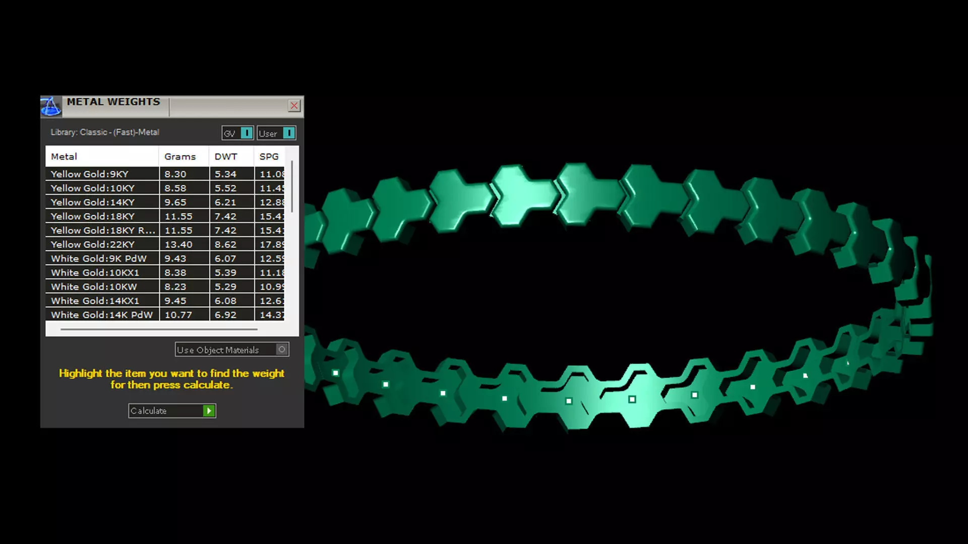 5 size Armor Spiral Bangle ready to print 3D Model Collection_1