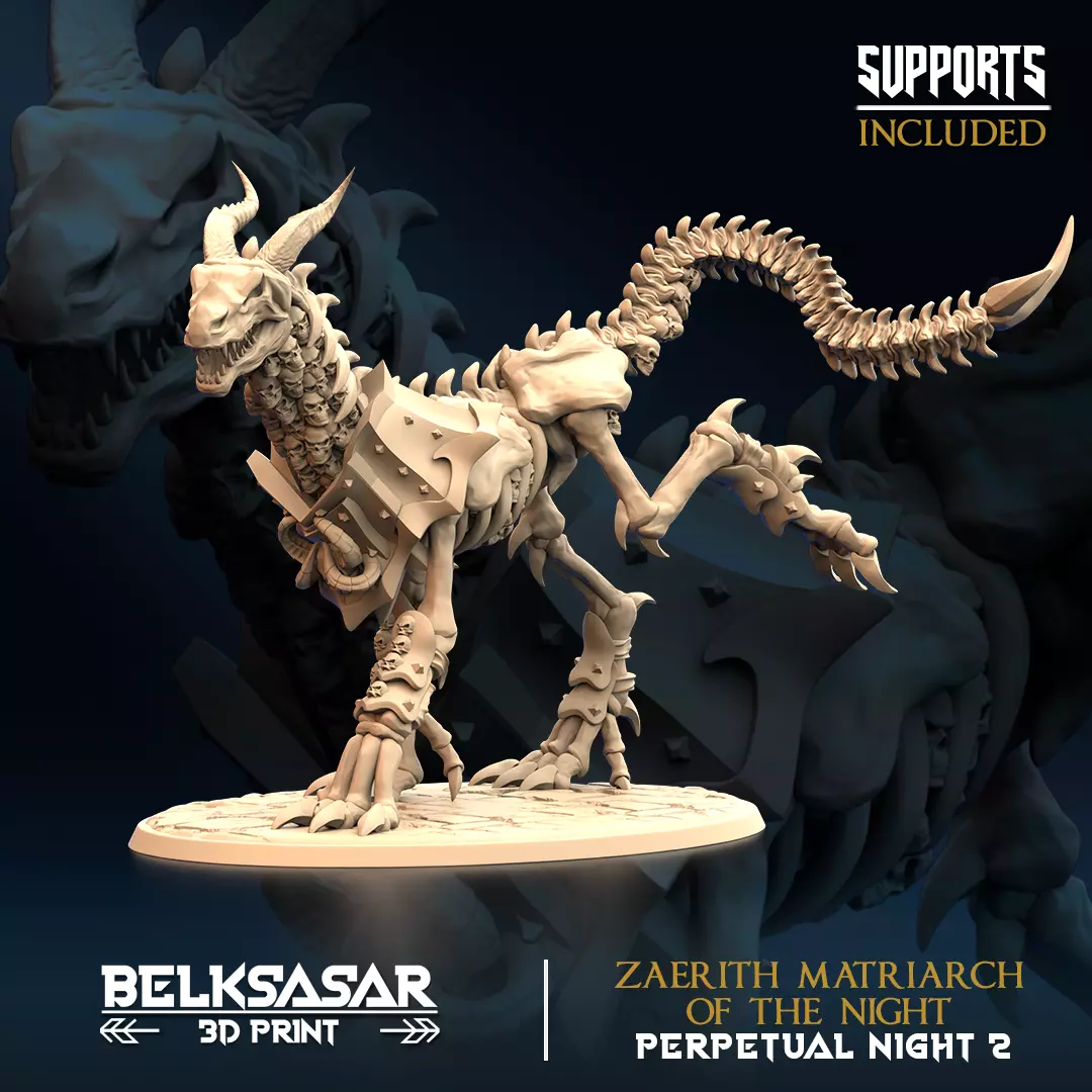 Vampire Nosferatu Zaerith Matriarch of the Night 3D print model_1