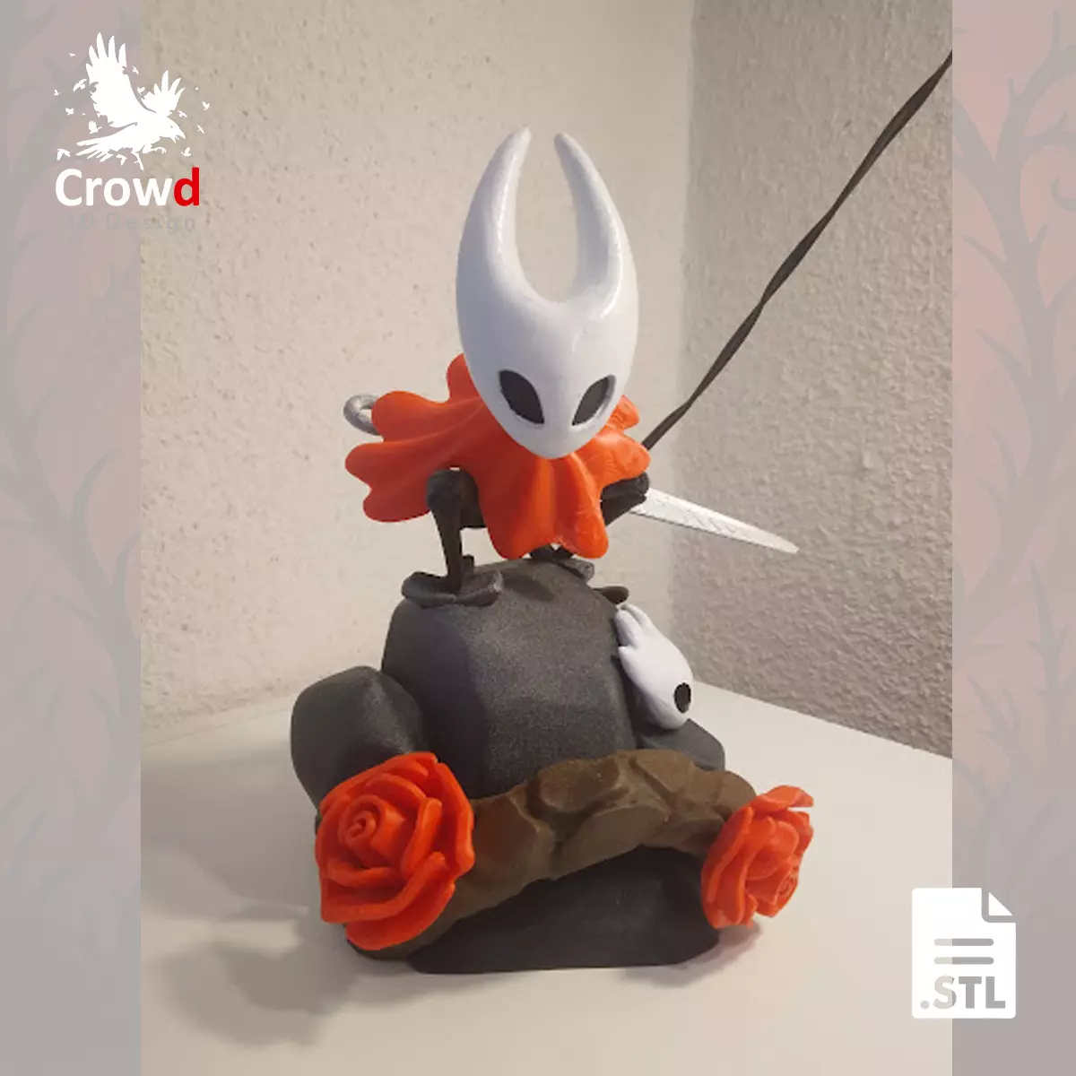 Silksong Hornet - Fan Art 3D print model_4