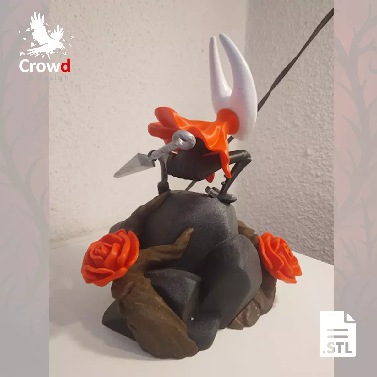 Silksong Hornet - Fan Art 3D print model_6