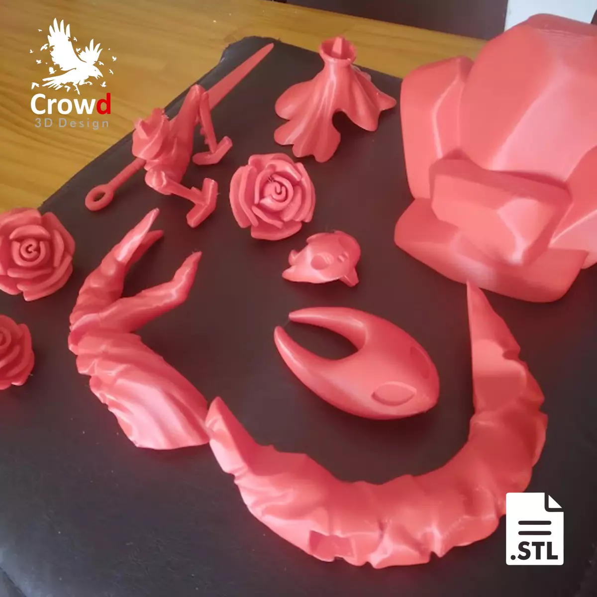 Silksong Hornet - Fan Art 3D print model_2