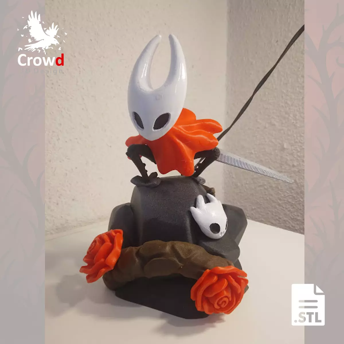 Silksong Hornet - Fan Art 3D print model_5