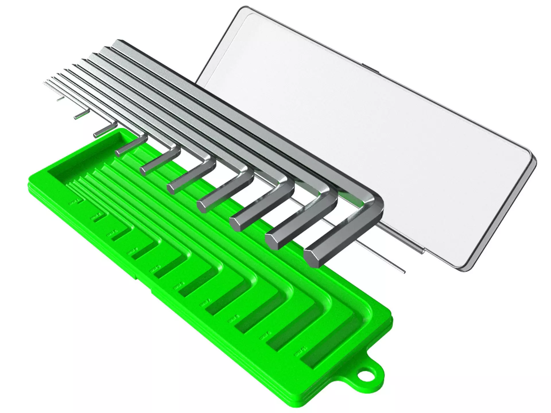 Allen Key Wrench  3D model_10