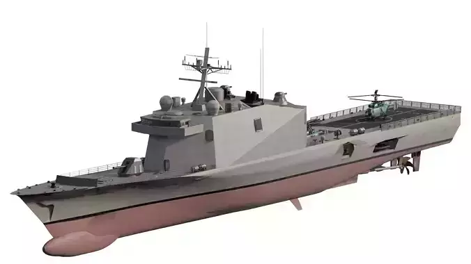Russian navy stealth corvette