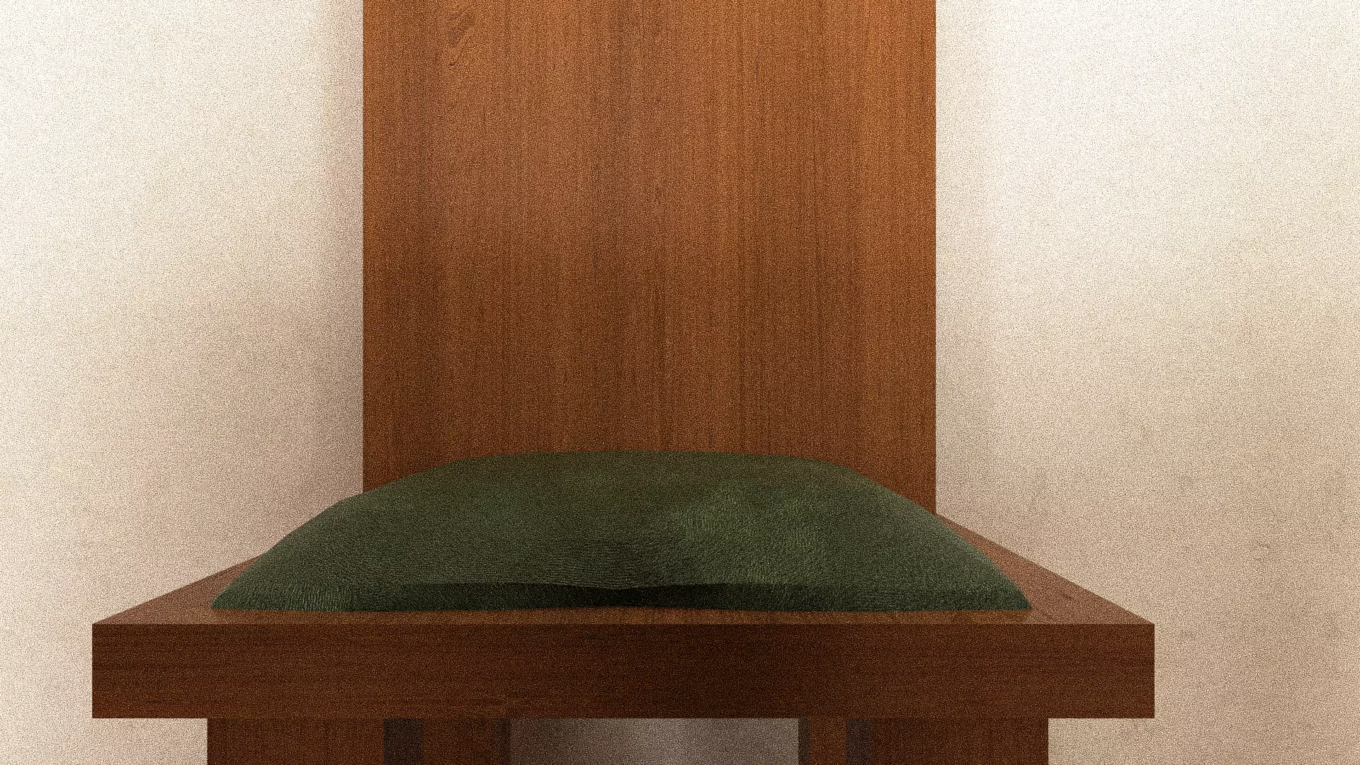 Dining room table 3D model_3