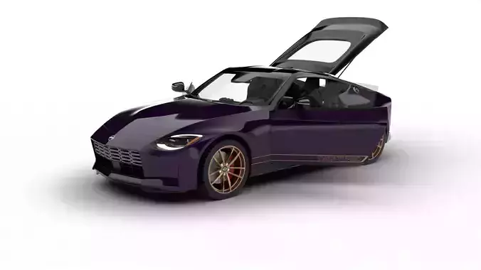 Nissan Z Heritage Edition 2026 HQ 3d model