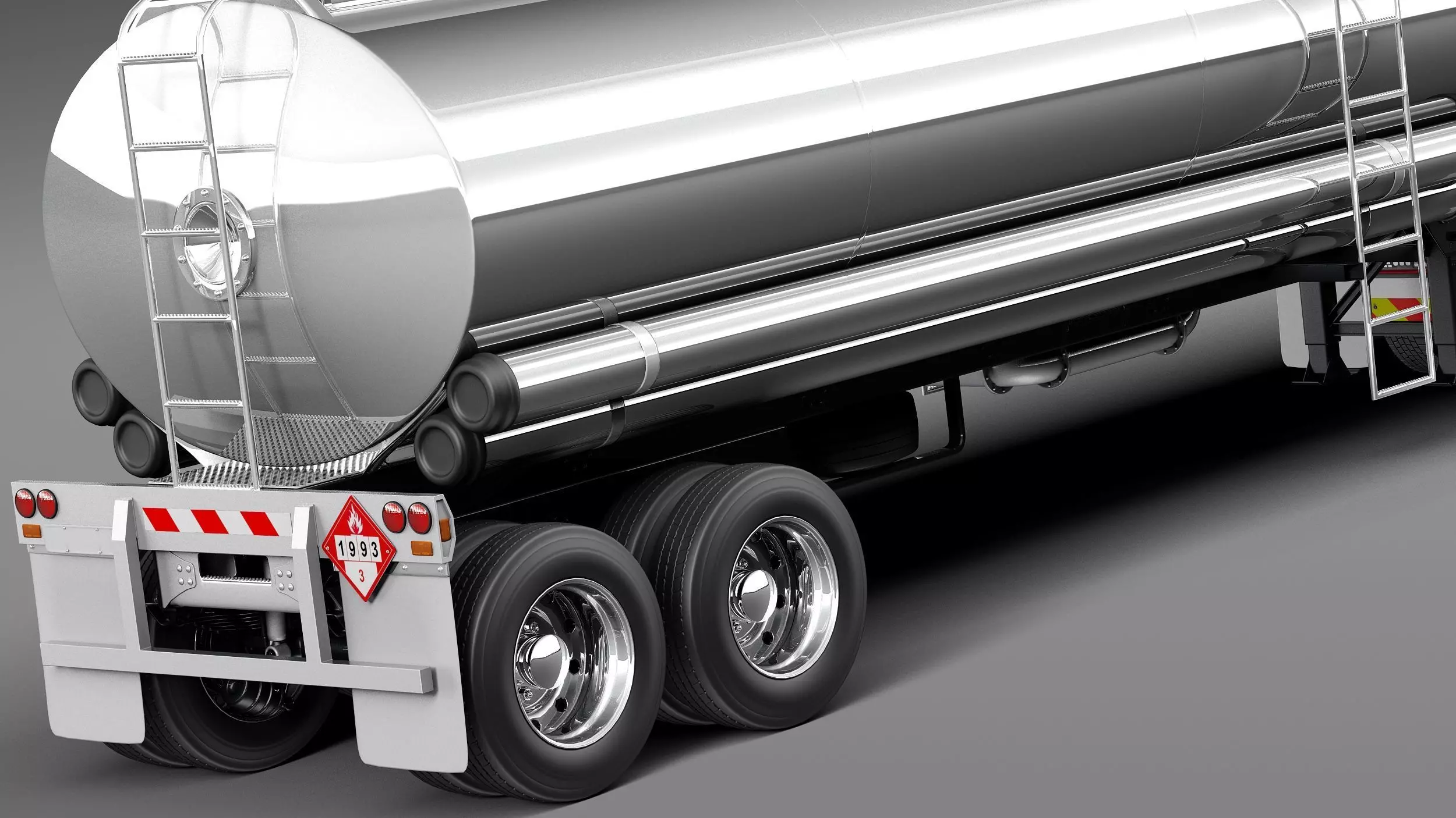 Volvo FH16 Globtrotter Tanker 2013 3D model_3