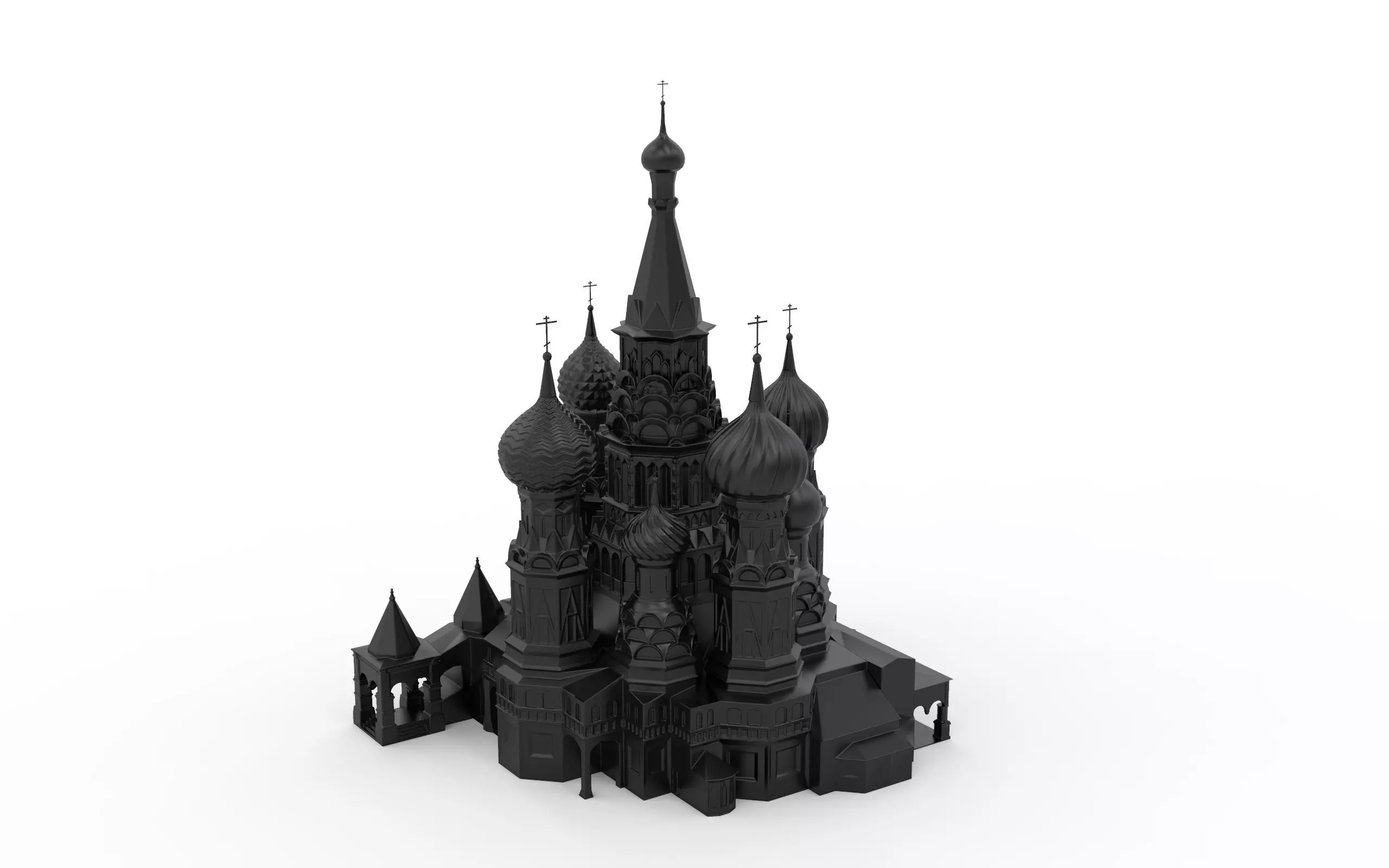 Saint Basil Cathedral - Moscow 3D print model