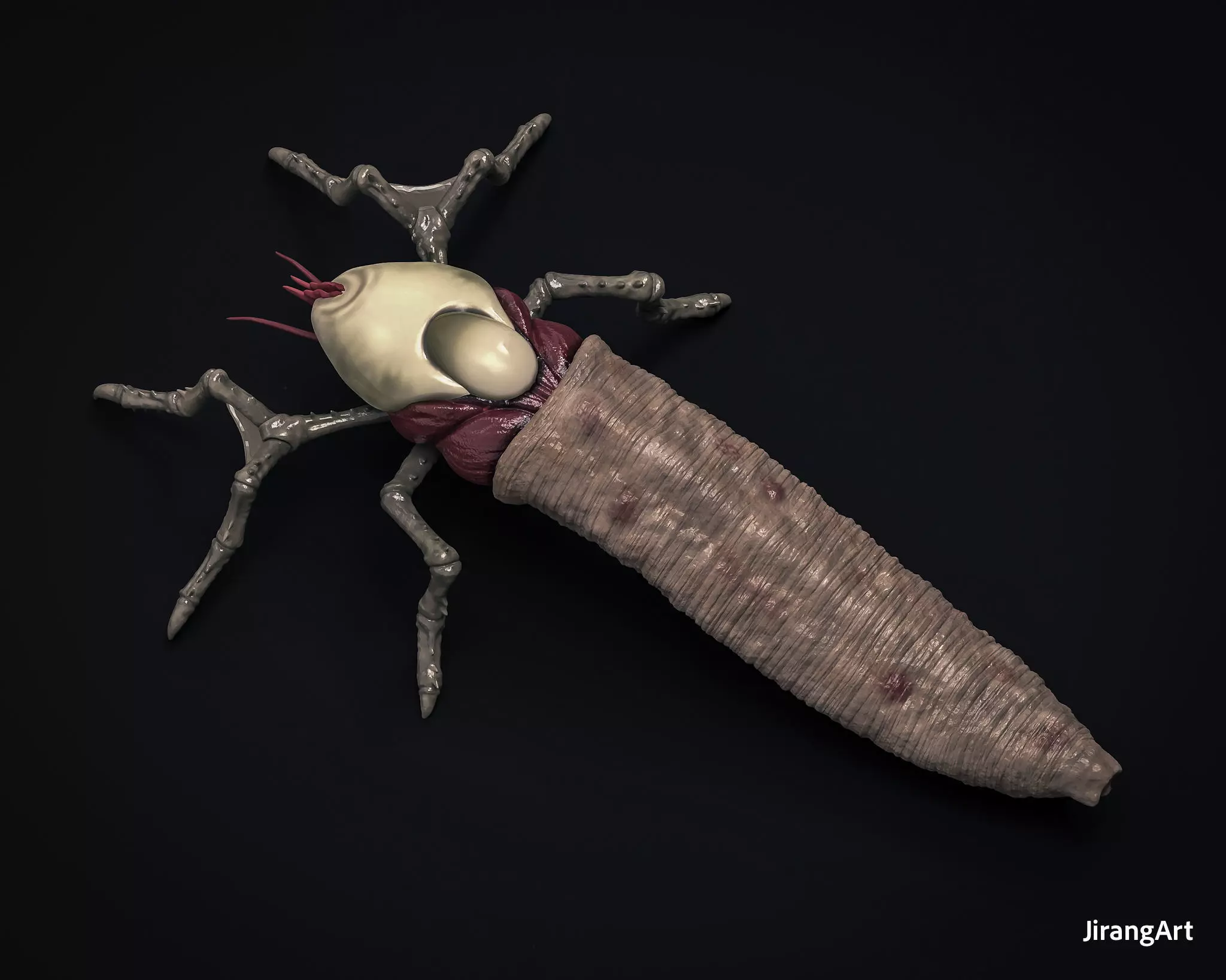 Blood Tick Alien Earth Series JirangArt 3D print model_0