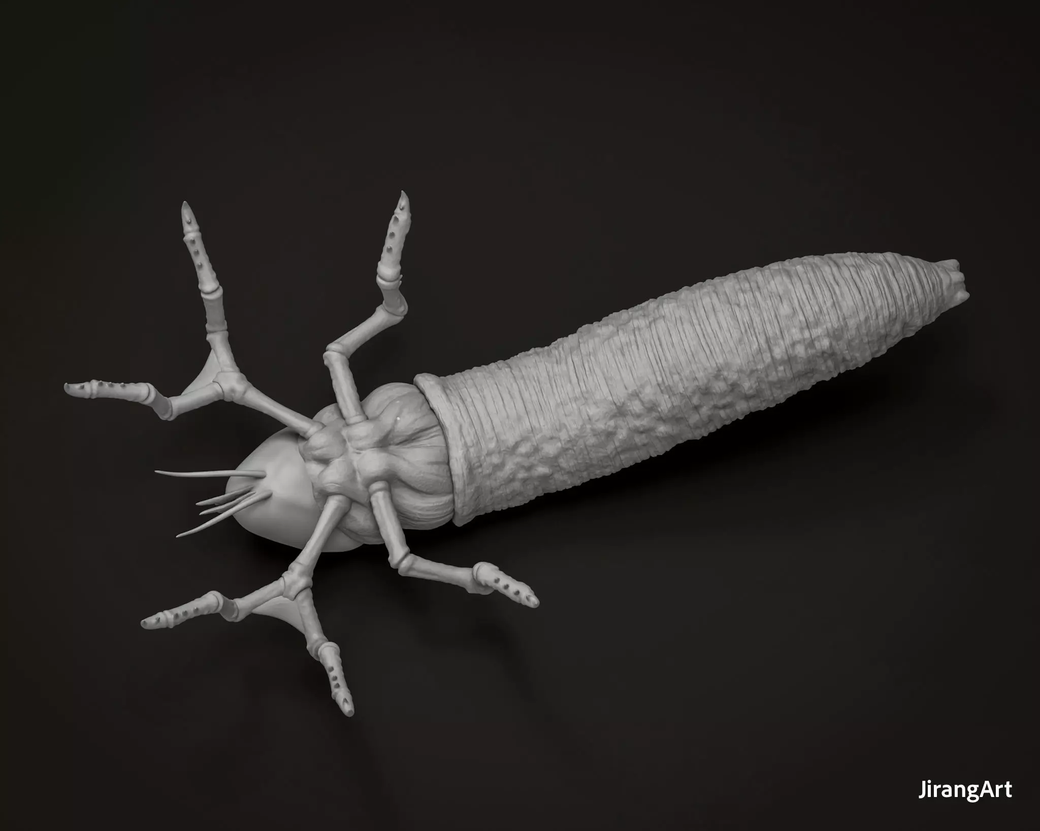 Blood Tick Alien Earth Series JirangArt 3D print model_4