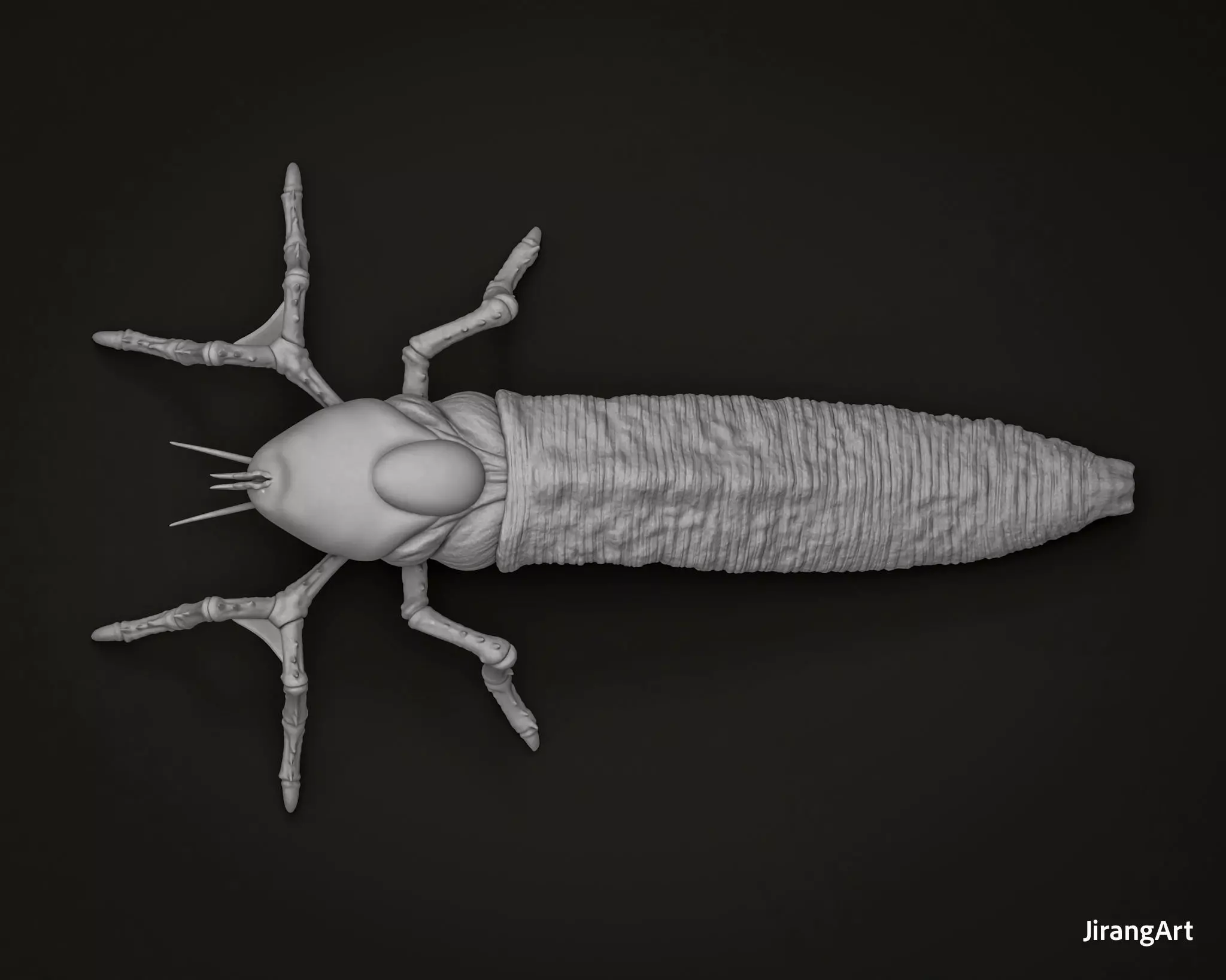 Blood Tick Alien Earth Series JirangArt 3D print model_3