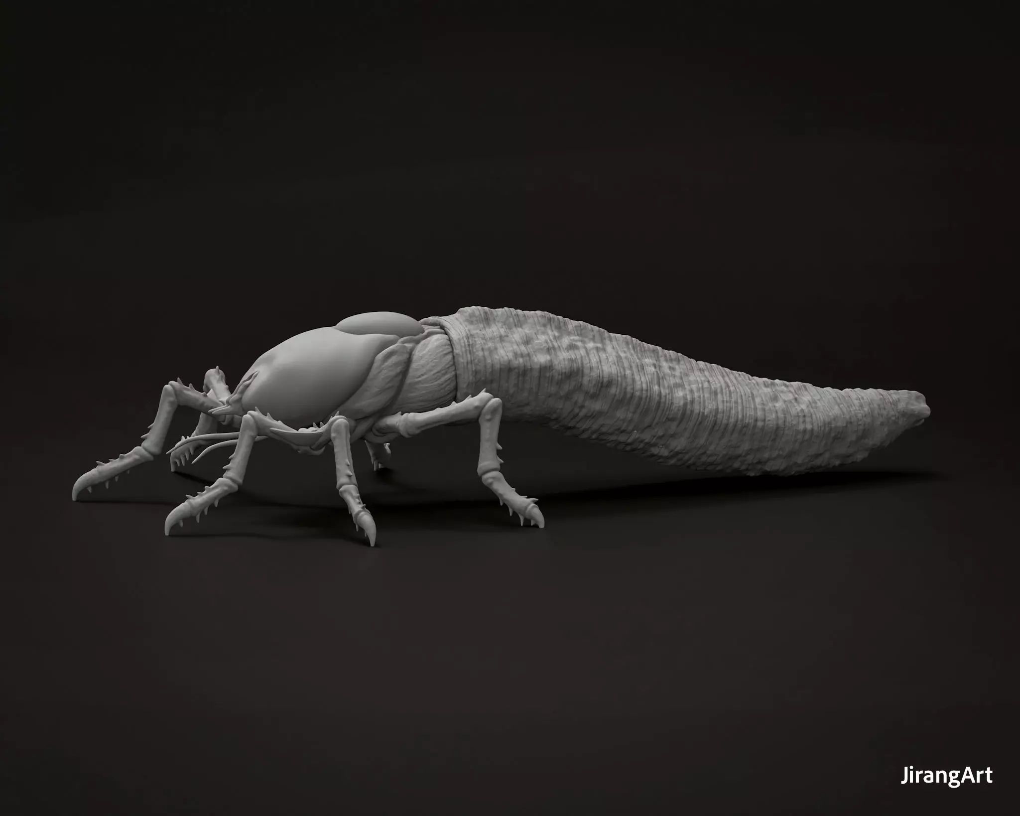 Blood Tick Alien Earth Series JirangArt 3D print model_2