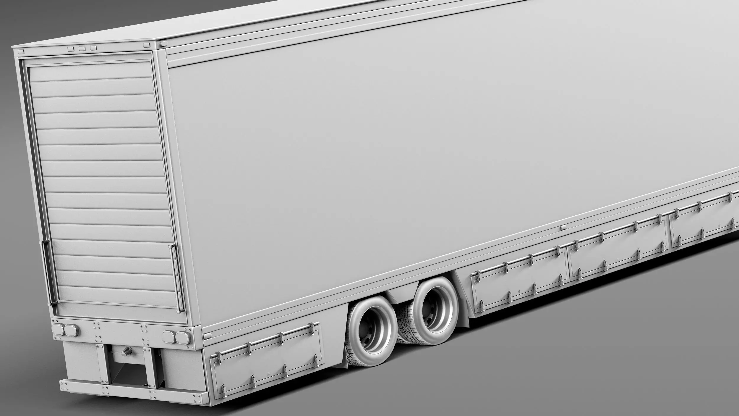 Volvo FH16 Globtrotter with Trailer 2013 3D model_11