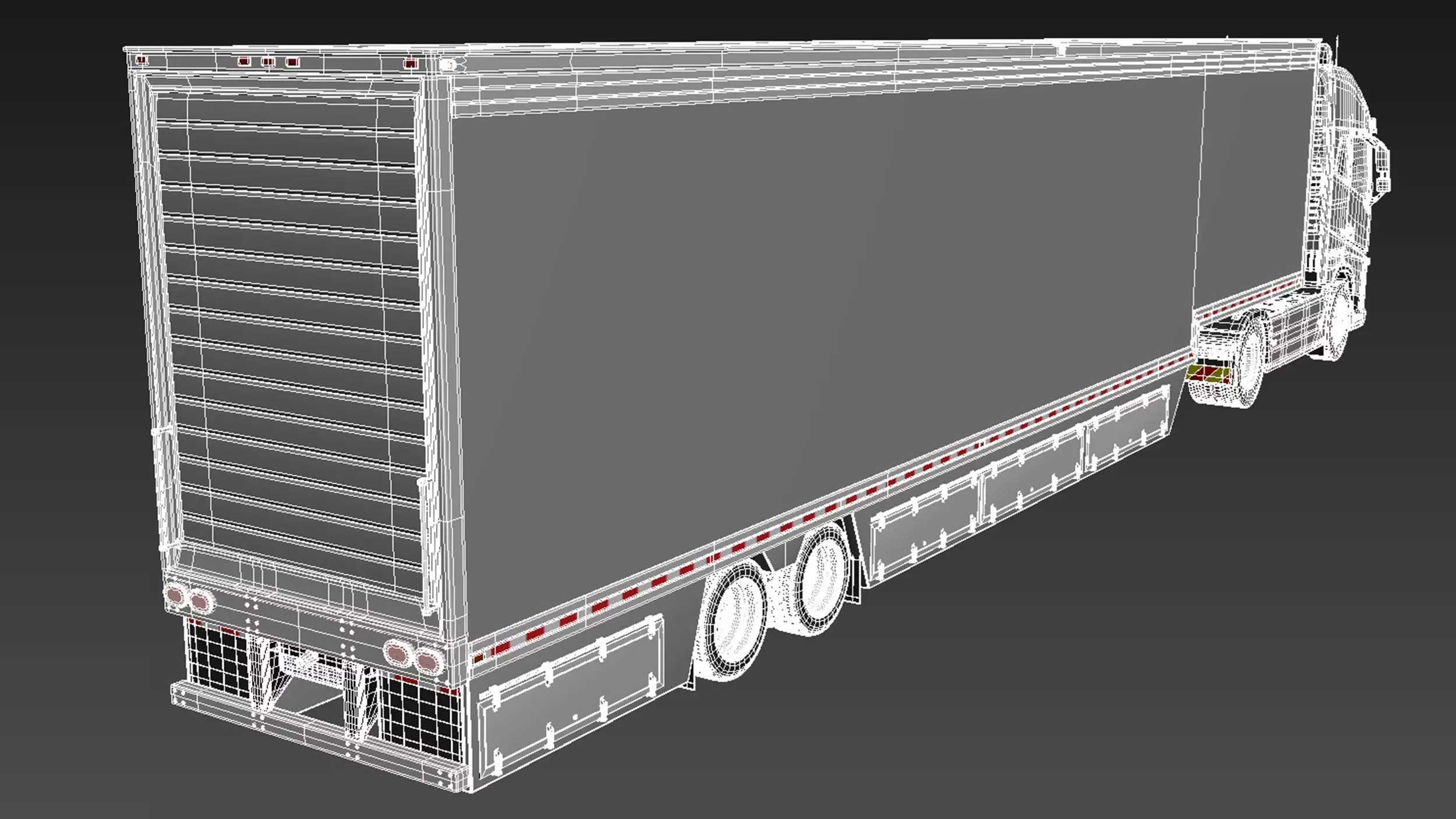 Volvo FH16 Globtrotter with Trailer 2013 3D model_17