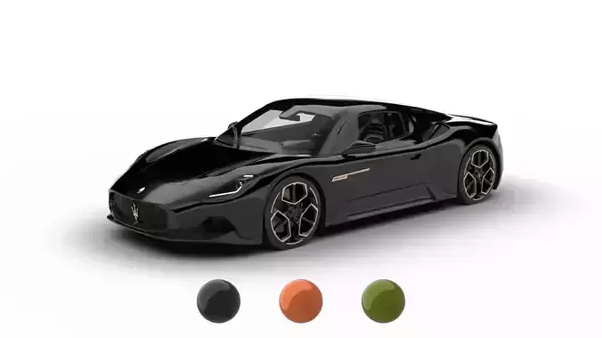 Maserati MC20 Notte Edition 2023 3d model