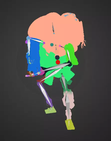 World War Robot Pumpkin Optimizer Low-poly 3D model_16