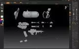 World War Robot Pumpkin Optimizer Low-poly 3D model_19