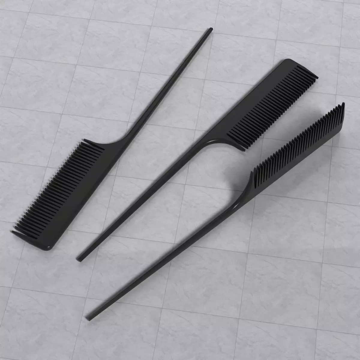 Hair Comb 3D print model_1