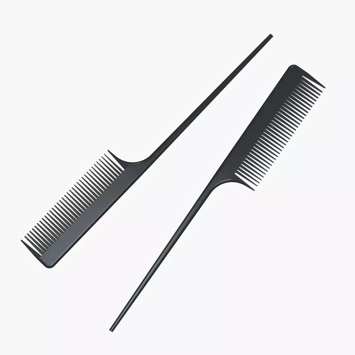 Hair Comb 3D print model_4