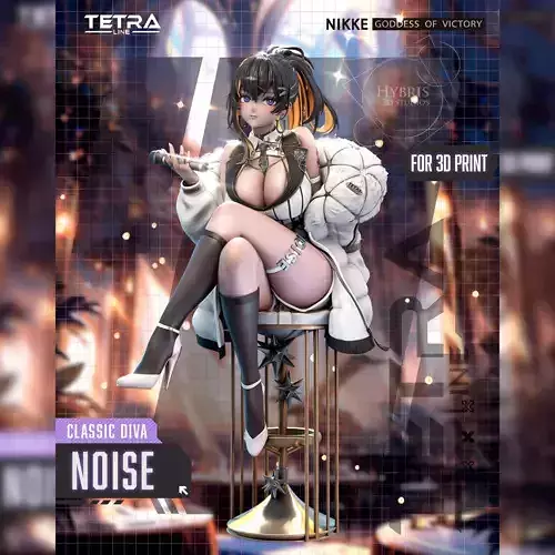 Noise Classic Diva Version from Nikke Collector Package 3D print model