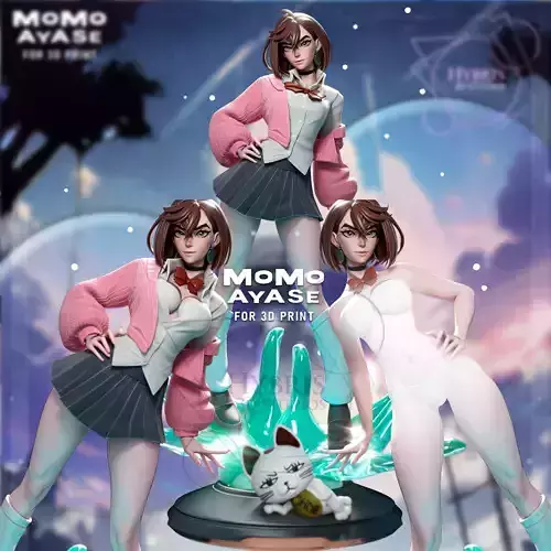 Momo Ayase from DanDaDan Commercial Package