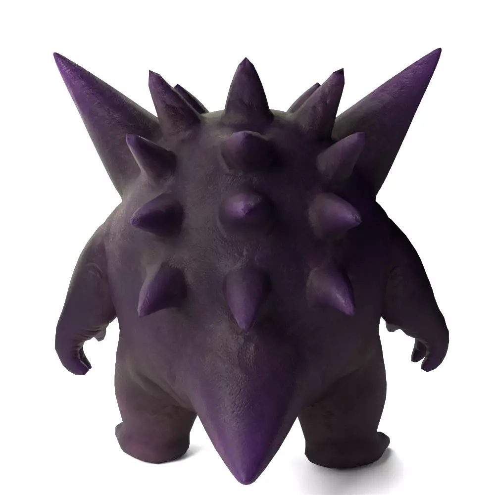 Shadow Ghost Monster - Blender 3D model_5