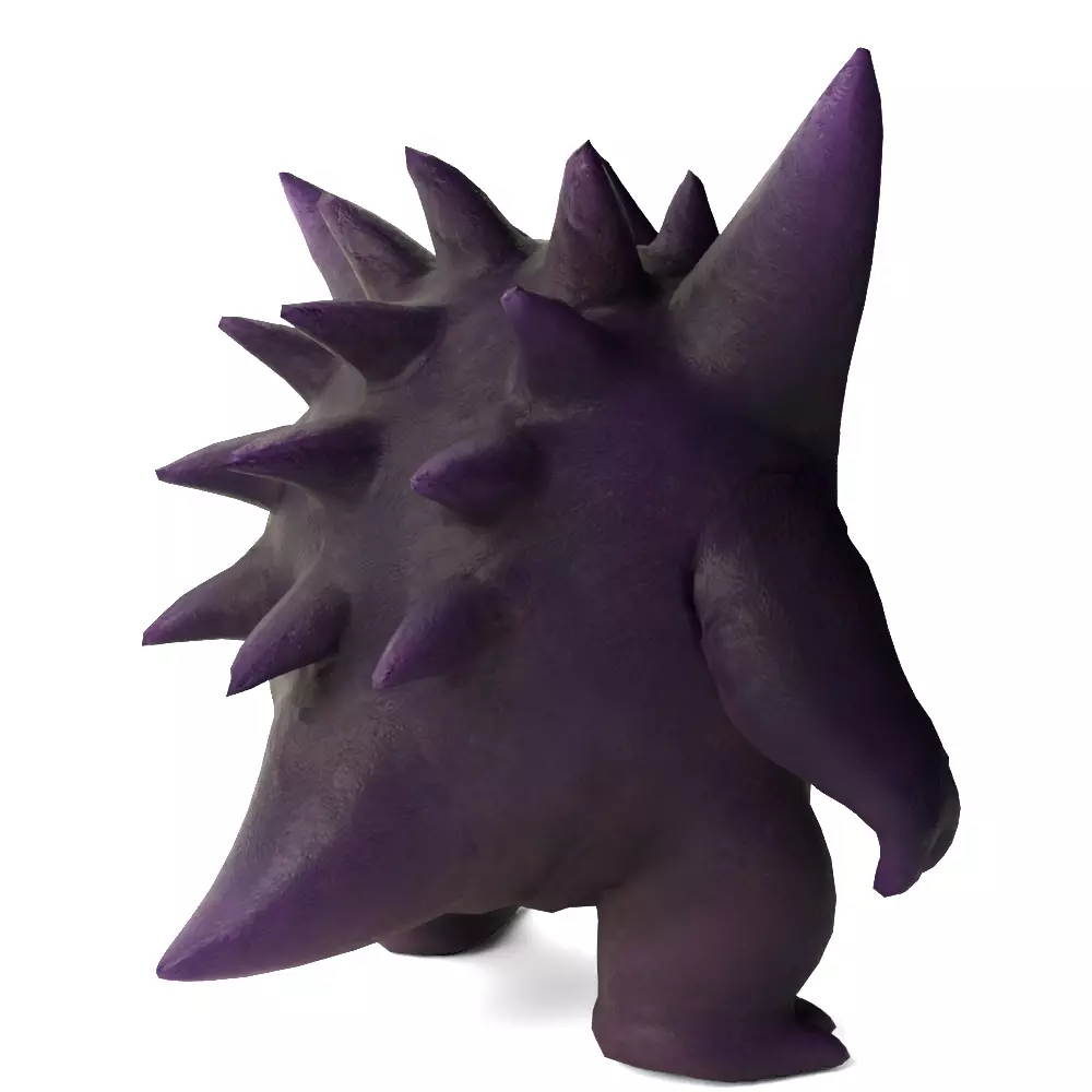 Shadow Ghost Monster - Blender 3D model_6