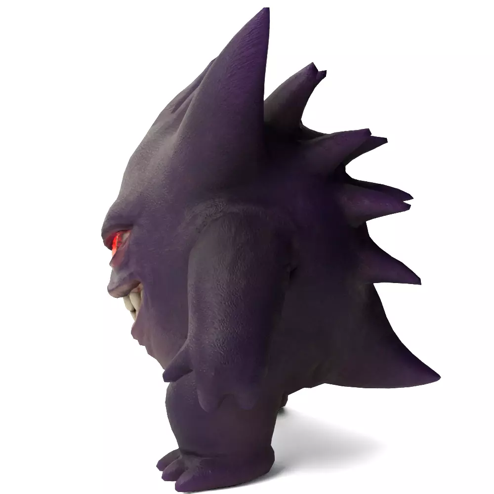 Shadow Ghost Monster - Blender 3D model_3