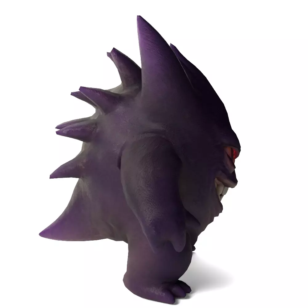 Shadow Ghost Monster - Blender 3D model_7