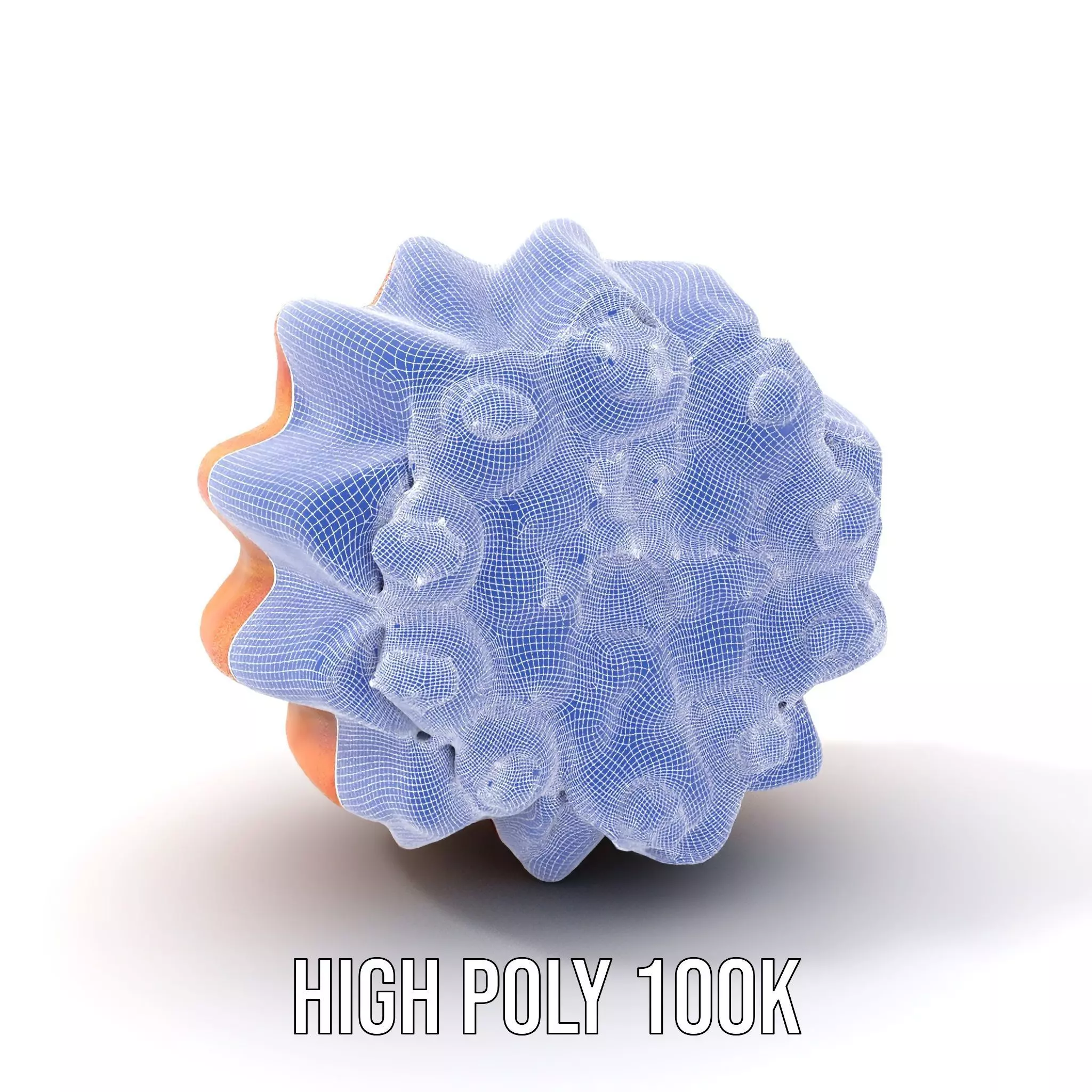 Starburst Cactus model pack Low-poly 3D model_4