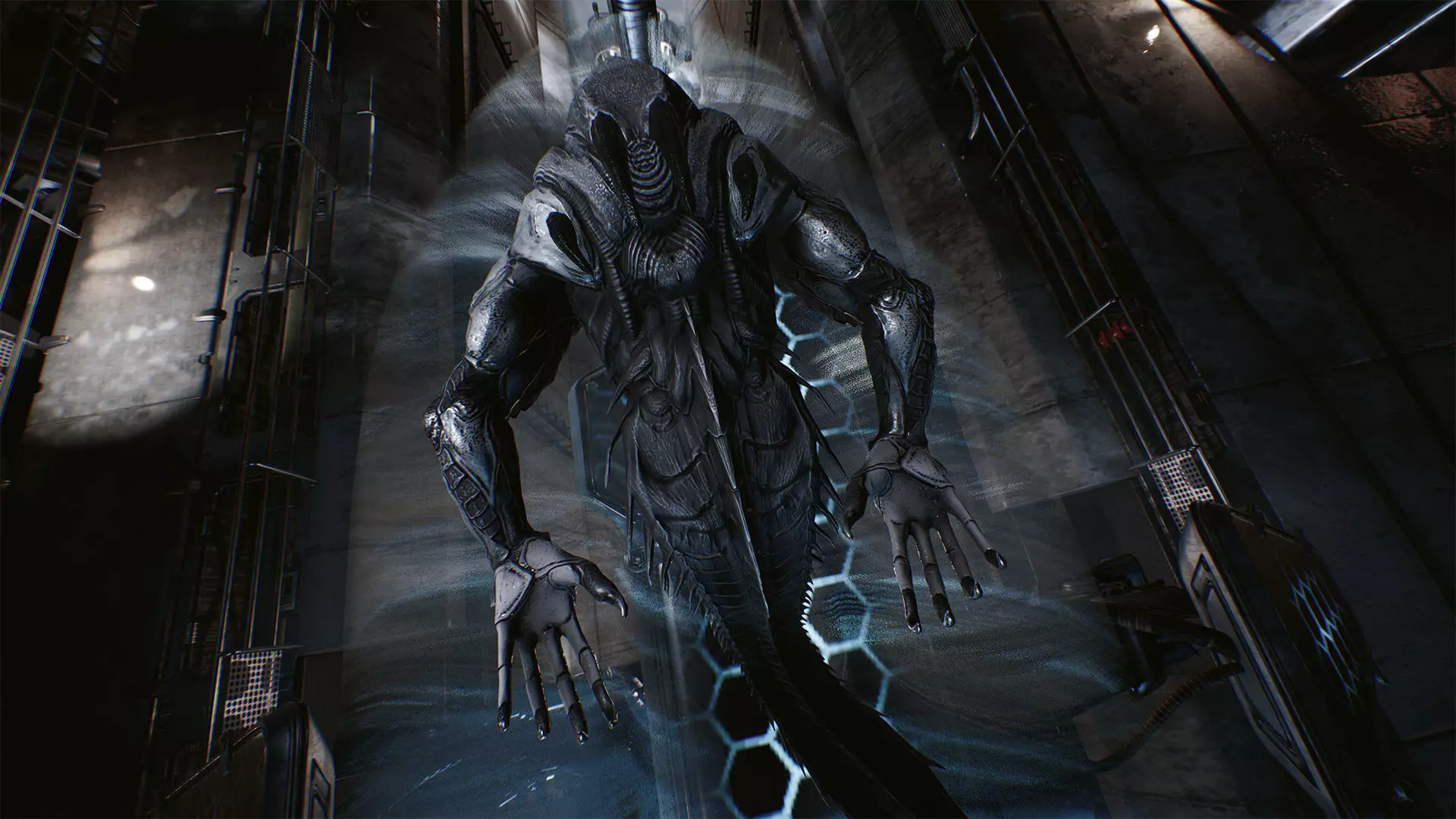 Alien 2 Low-poly 3D model_9