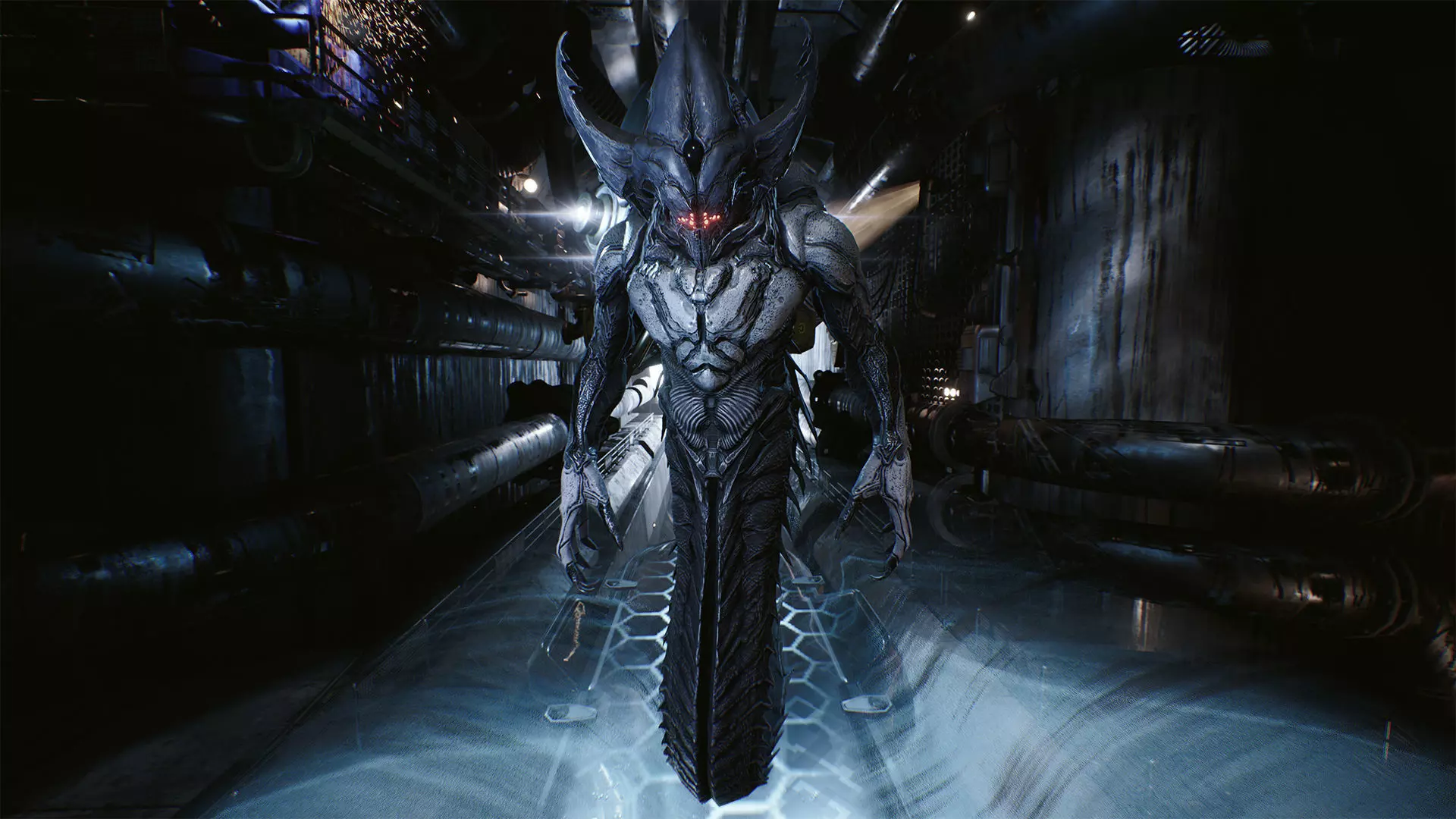 Alien 2 Low-poly 3D model_0