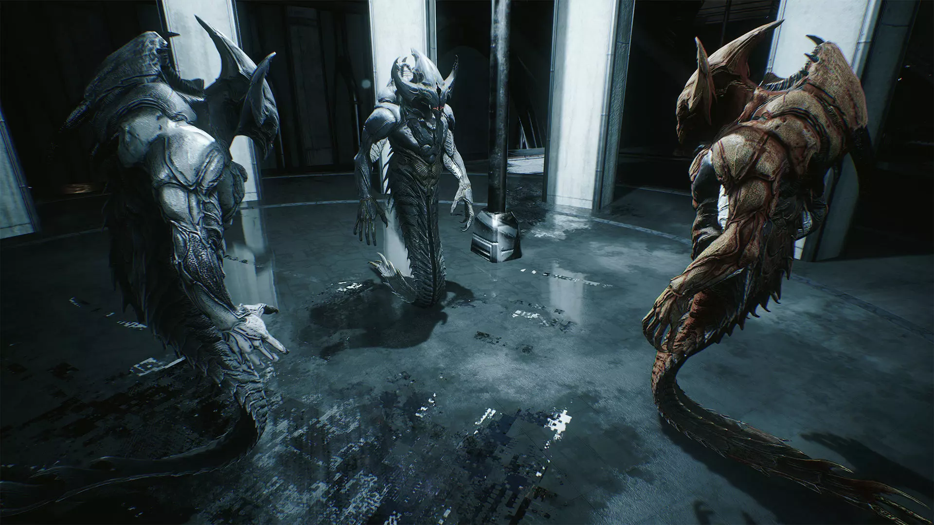 Alien 2 Low-poly 3D model_8