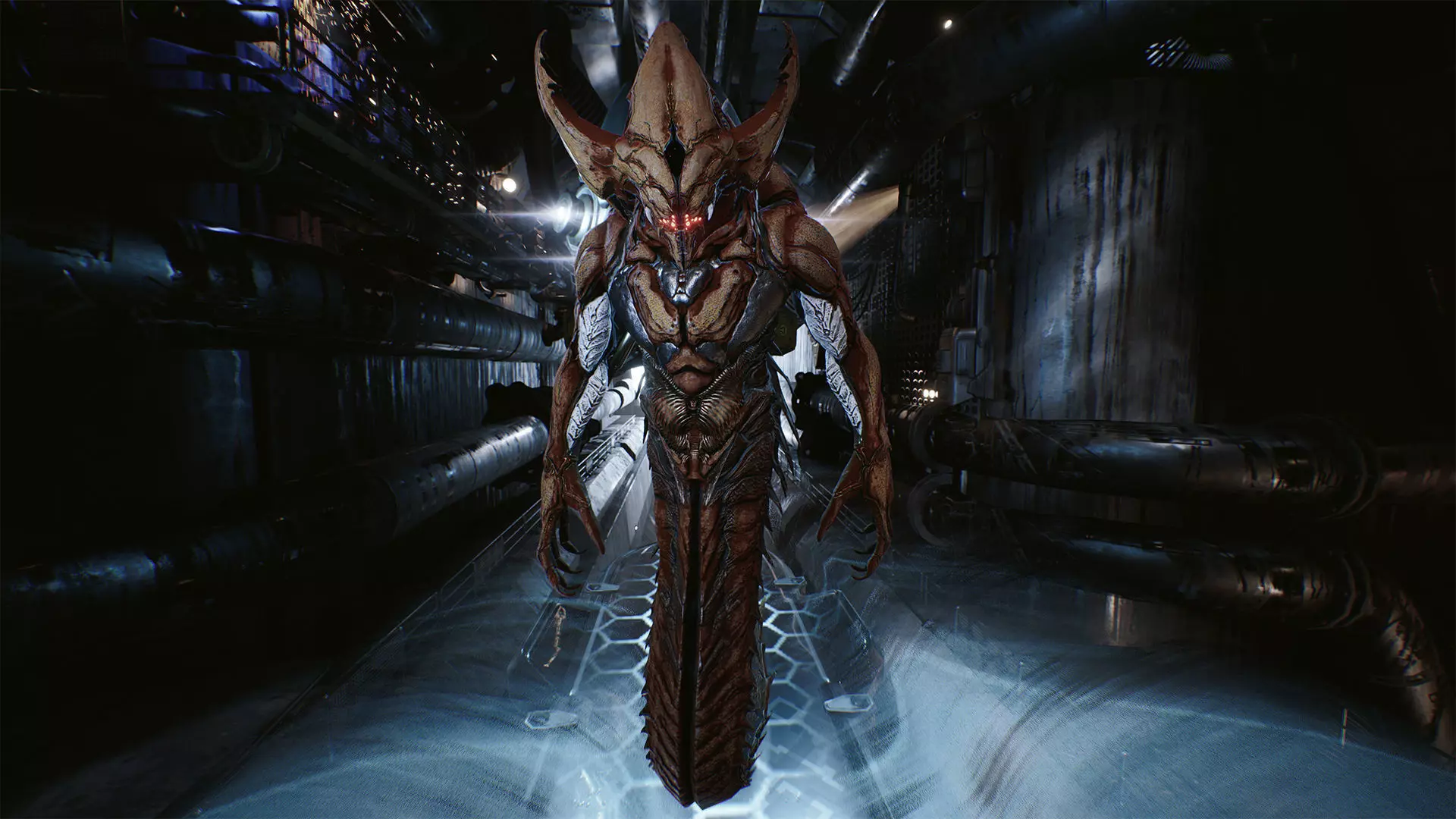 Alien 2 Low-poly 3D model_3