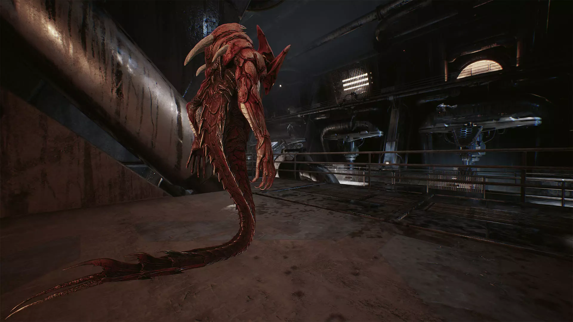 Alien 2 Low-poly 3D model_12