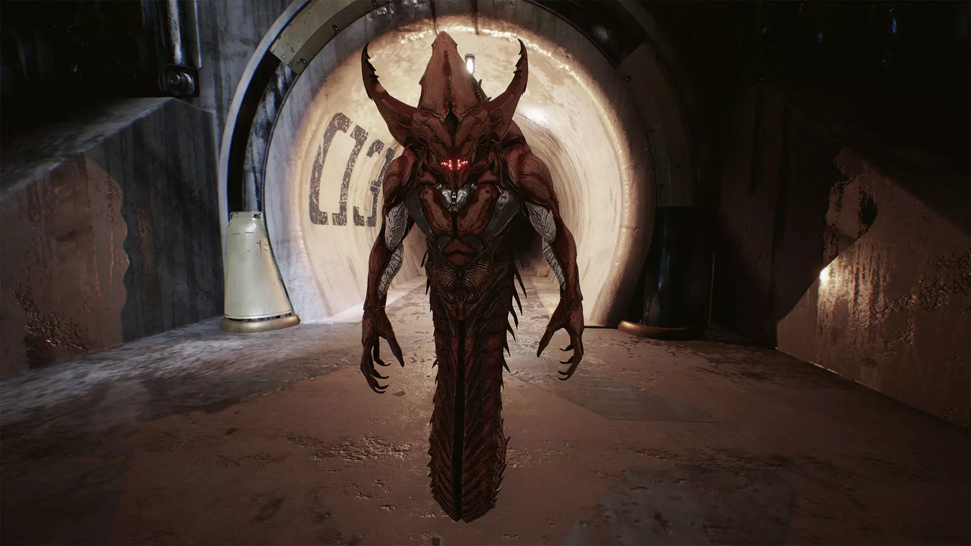 Alien 2 Low-poly 3D model_11