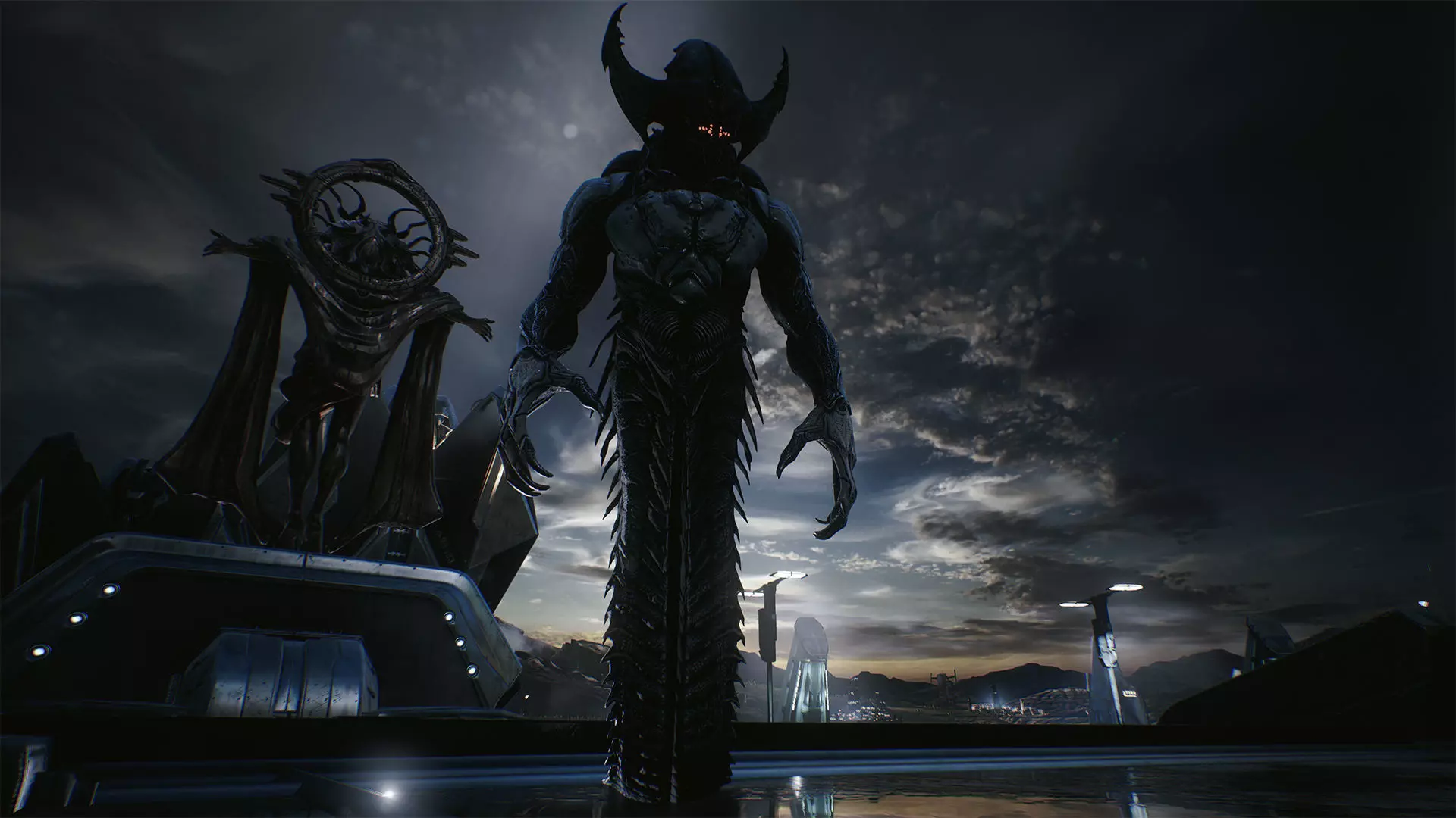 Alien 2 Low-poly 3D model_5